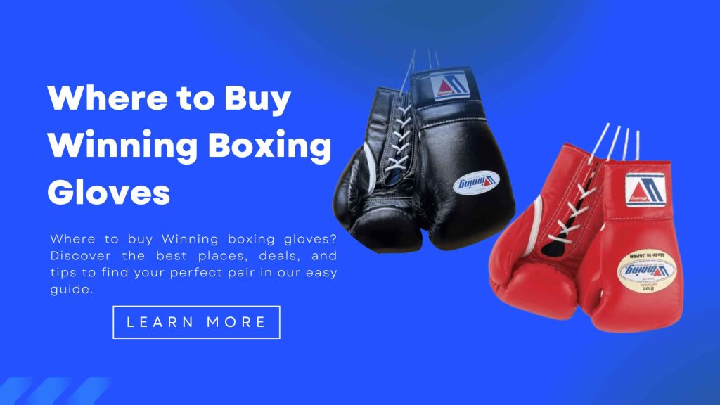 Winning Boxing Gloves